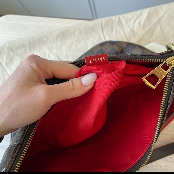 Louis Vuitton Damier Ebene South Bank Besace Bag Purse - Picture 2 of 14